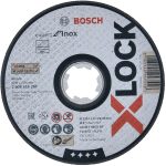 image presents Bosch X-lock 125mm 5" Expert For Inox, Cutting Discs For Stainless Steel 1