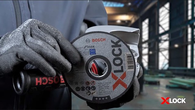 image presents Bosch X-lock 125mm 5" Expert For Inox, Cutting Discs For Stainless Steel 2