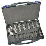 image presents Bordo Saber 105pce Hss Drill Bit Set, Split Point Metric Metal (10-sbma1) 3