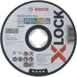 image presents Bosch 125mm 5" X-lock Multi Material Cutting Discs Carbide - Metal, Masonry, Pvc, Aluminium 3