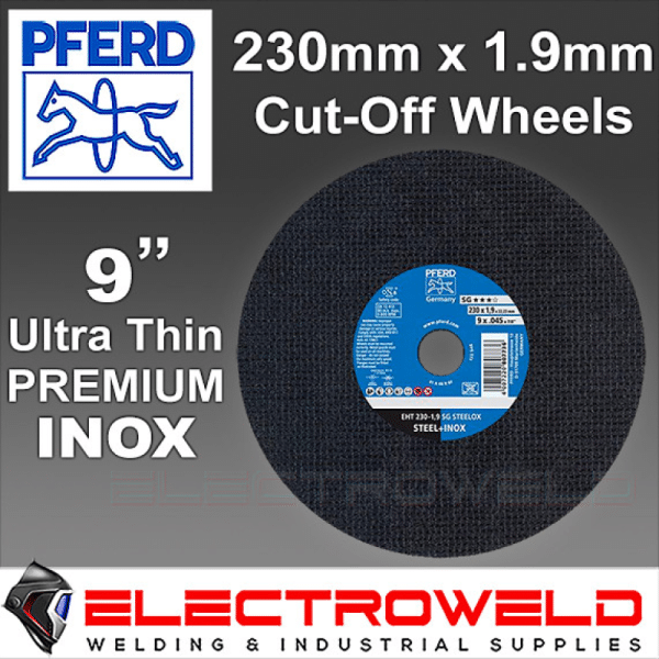 Pferd 230mm 9" Cutting Discs Metal, Stainless, Steel, Inox Cut Off