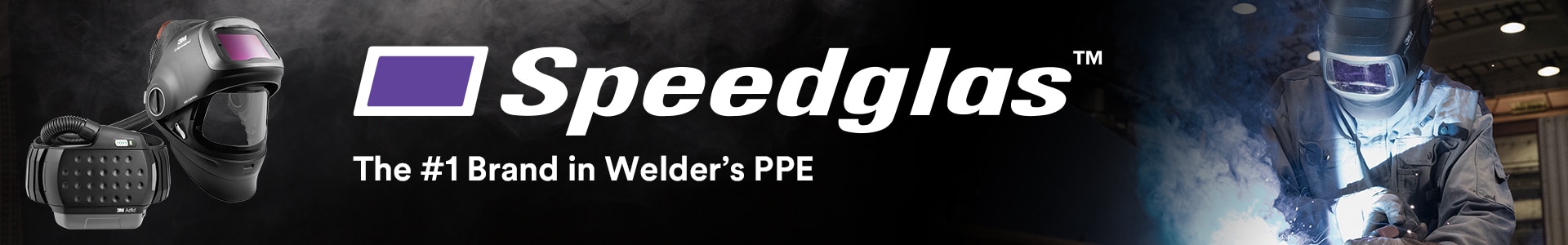 image presents Speedglass Electroweld Banner