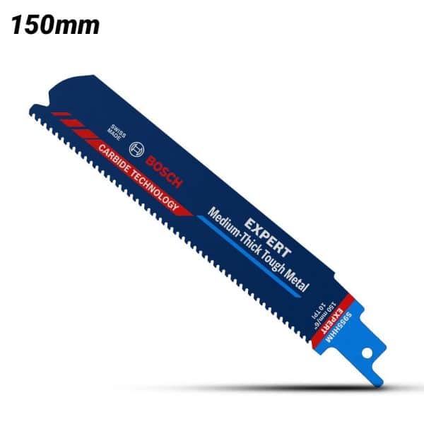 Bosch Medium Tough Metal HHM 150mm Reciprocating Saw Blade