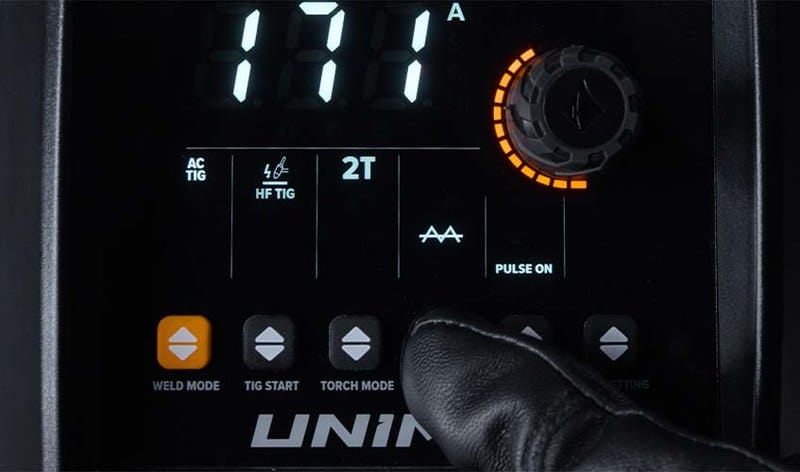 UNIMIG Razor Tig 200 ACDC Welder + T2 Torch, Pulse Stick MMA, AC/DC ...